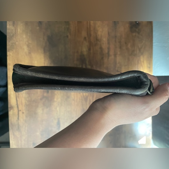 Vintage Coach N9560 Slim Clutch Standard, Black Leather - Picture 10 of 12